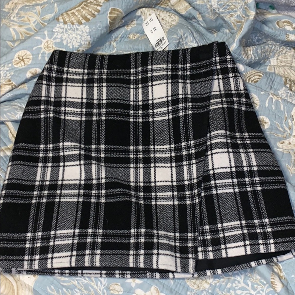 Plaid skirt